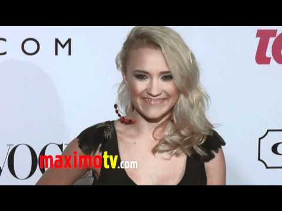 Emily Osment at Teen Vogue Young Hollywood Party Arrivals