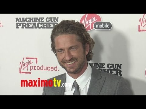 Gerard Butler at Machine Gun Preacher Los Angeles Premiere Arrivals