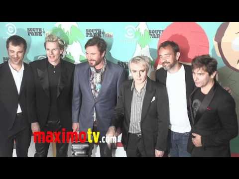 South Park 15th Anniversary Party Green Carpet Arrivals with Duran Duran