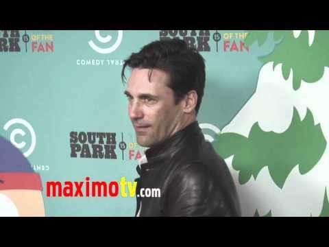 Jon Hamm South Park 15th Anniversary Party Arrivals - Mad Men