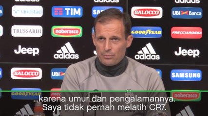 SEPAKBOLA: Serie A: Sikap Yang Bedakan Ronaldo Dengan Buffon - Allegri