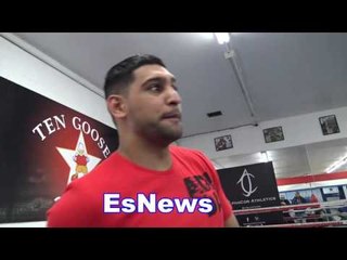 Amir Khan Hopes Floyd Mayweather Comes Back For 50 So He Can Face Him EsNews Boxing