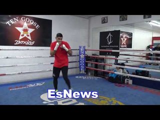 Amir Khan Offers His Coach To Sparr Him Southpaw! EsNews Boxing