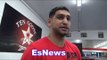 Amir Khan Full vid shreds kell brook talks floyd mayweather ronda rousey canelo punch EsNews Boxing