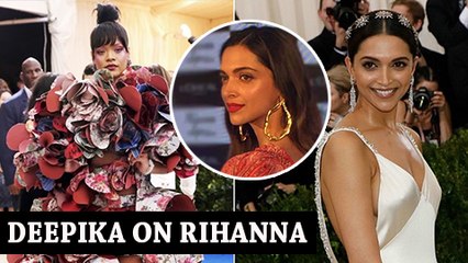 Deepika Padukone BEST REPLY To Rihanna's Insta Post On Deepika's Dress