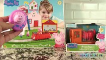 Jouets de Peppa Pig fait les courses en ville Camion de Musée Shopping Playset