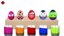 Learn Colors with Surprise Eggs Wooden for Children, Toddlers - Mcqueen & Learn Colours For Kids