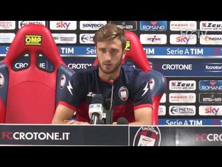 Verso #PescaraCrotone, Andrea Barberis in conferenza