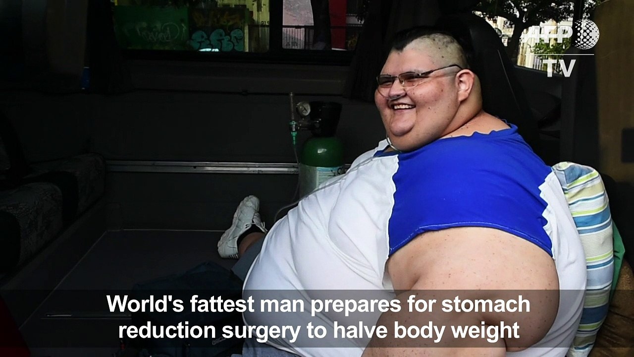 Fattest man in the world prepares for surgery in Mexico