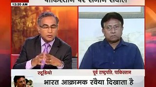 Pervez Musharraf Chitrols Nawaz Sharif In Indian Talk Show