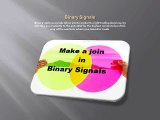 Trading signals for Binary Options Reviewed  Binary signals free