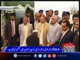 Islamabad: PM Nawaz  laid the foundation stone of metro bus project