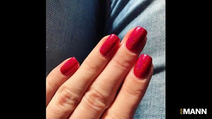 30 Flaming Ideas on Red Nails Make a Statement