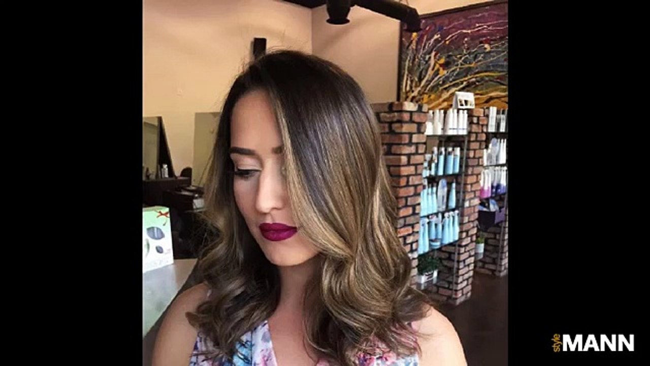 65 Phenomenal Dark Hair with Highlights Flattering Streaks for Your Dark Mane