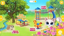 Fun Animal Pet Care - Play Style Bath Time with Kitty Meow Meow - My Cute Cat Educational Kids Game