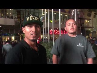 Mikey GARCIA at his first ever lakers game - esnews boxing