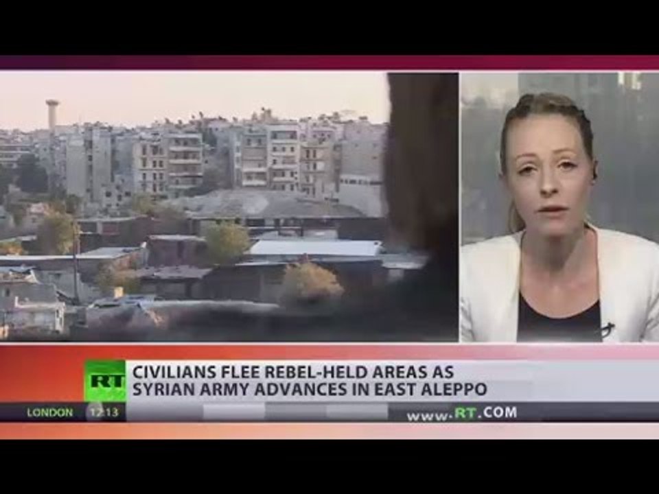 Syrian govt forces liberate ten districts of east Aleppo from rebels