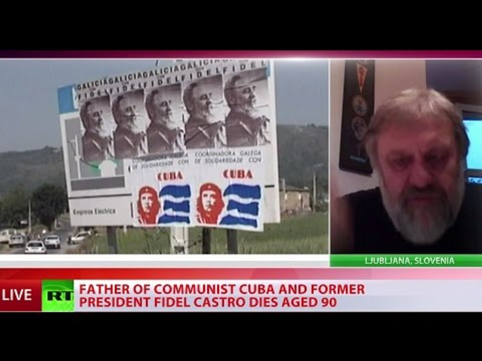 Slavoj Žižek: ‘Castro should be forgotten as soon as possible’