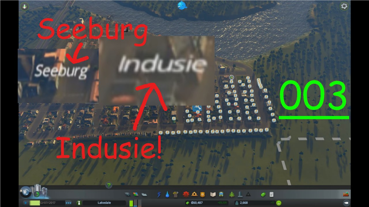 Seeburg & Indusie | Cities: Skylines | 003 | Let's Play [GERMAN/DEUTSCH]