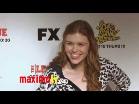 Holland Roden - Teen Wolf - It's Always Sunny in Philadelphia Season 7 Premiere Screening