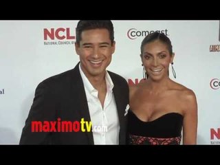 Mario Lopez and Courtney Mazza at 2011 Alma Awards