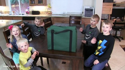 Giant Jenga __ Family Game Night