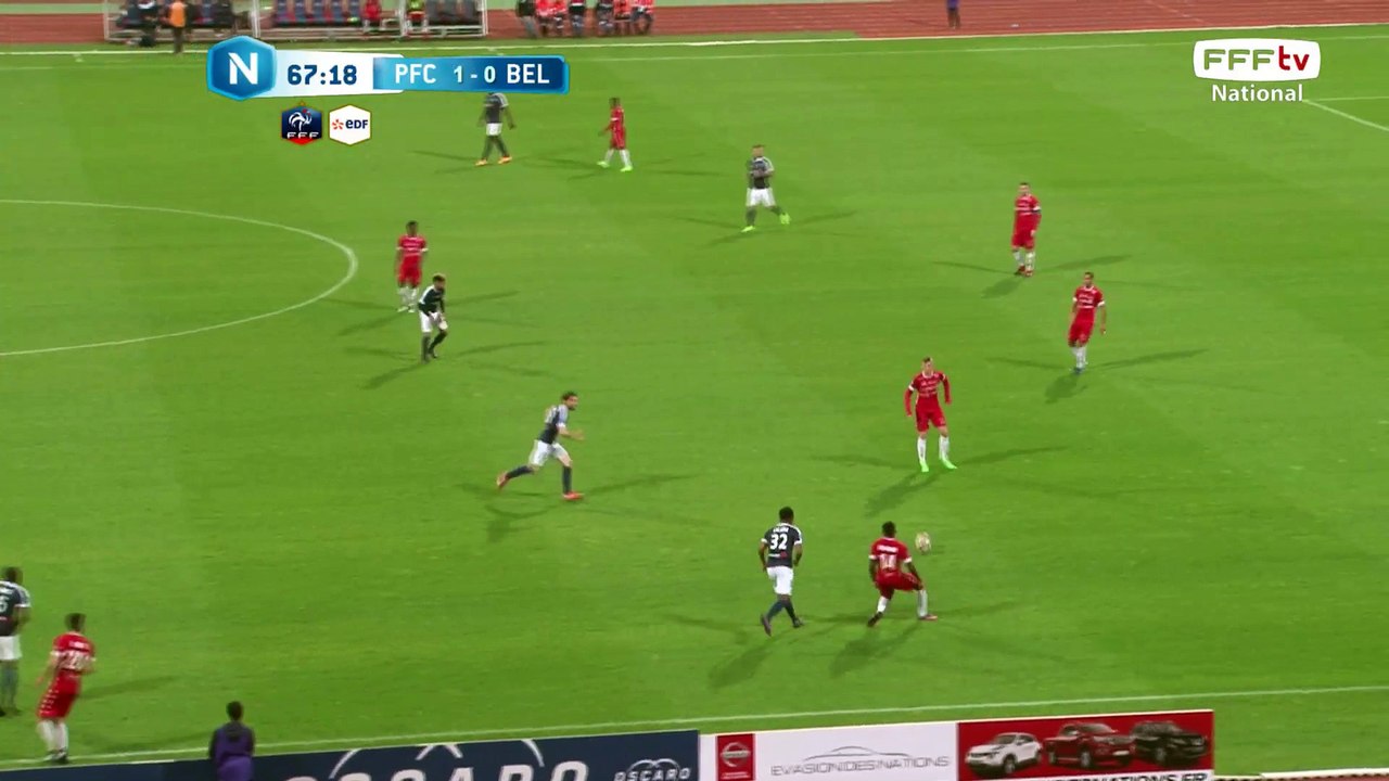 Super arrêt du gardien de Belfort.