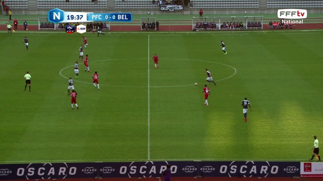 Belle frappe enroulée mais sans danger pour Stephan.