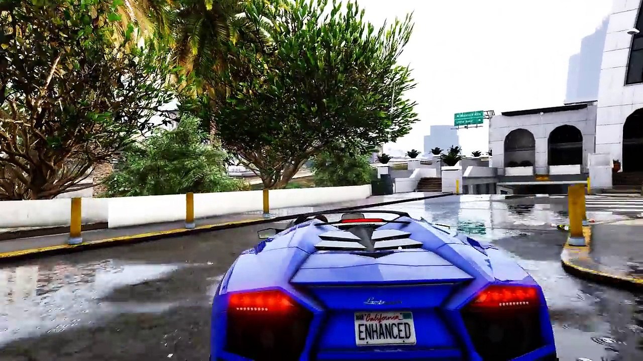 GTA V LUICENHANCER Maximum Graphics 4K RAIN GTX 970 G1 LUXURY