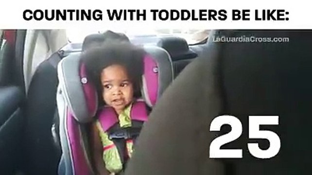 Cette petite américaine qui tente de compter jusqu'à 30 est la chose la plus drôle que vous verrez de la journée