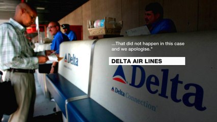 Delta Airlines apologises to family forced off plane