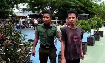 Warga Bantu Narapidana Kembali ke Rutan Riau