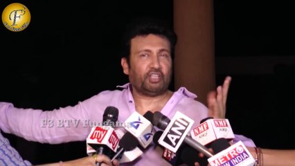 Sanjay Dutt With Film Star Cast Celebrating The Completion Of Film Bhoomi