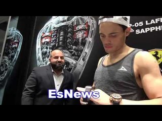 Julio Cesar Chavez Jr Chacking Out Watches That Cost 400K ! EsNews Boxing