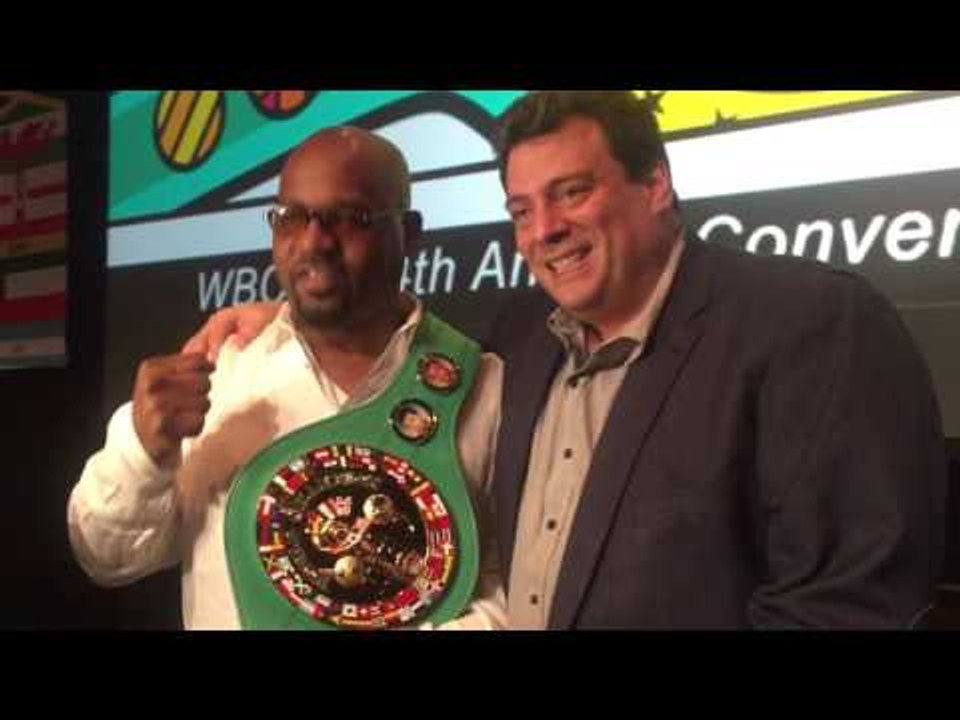 Montell Griffin Gets His WBC Belt Helps Kids On The Streets Of Chicago - esnews boxing