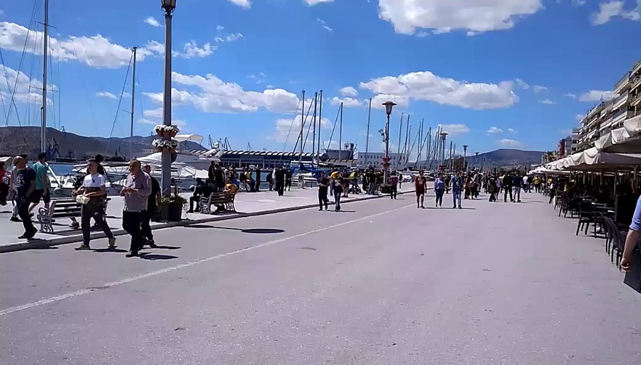 Οπαδοί της ΑΕΚ στο Βόλο