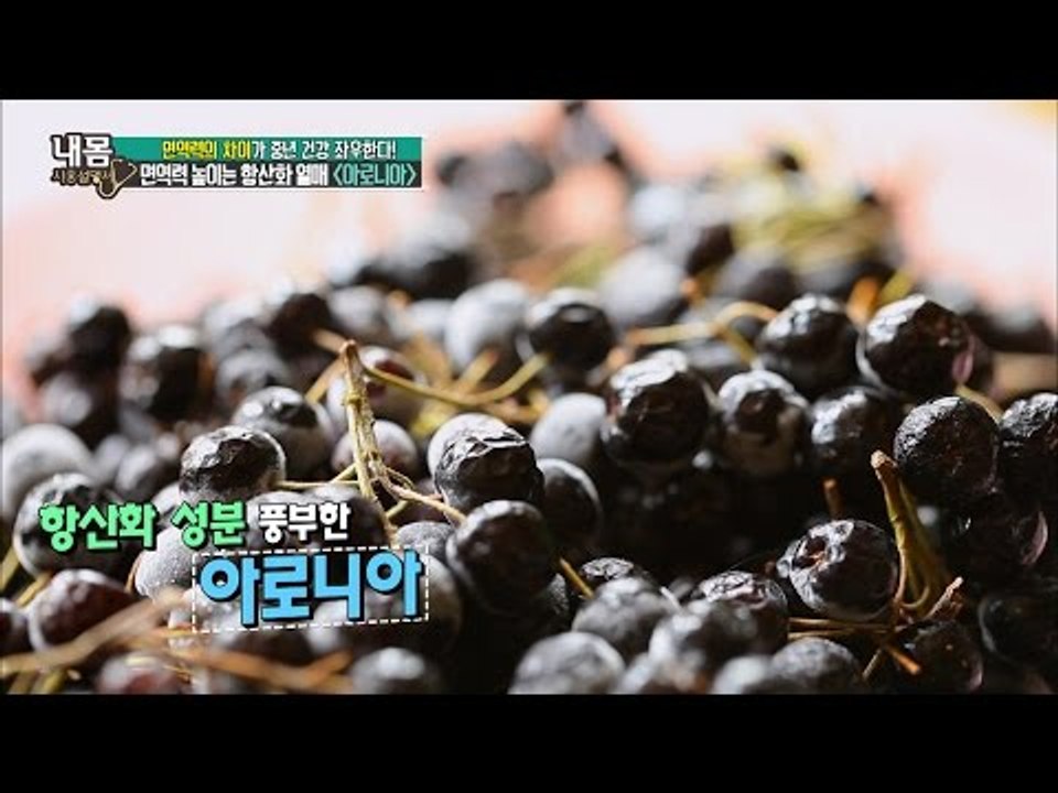 아로니아가 암에 좋은 이유는?[내 몸 사용설명서] 107회 20160617