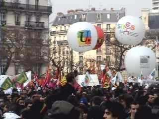 Anti CPE protest Paris March 16 2006