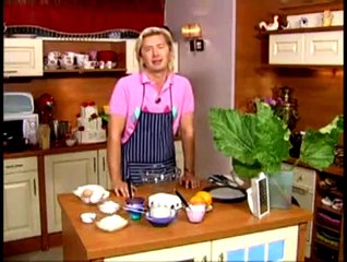 Апельсиновый торт с ревенем