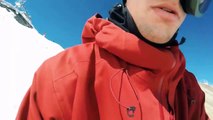 Ce skieur a trouvé le moyen de se passer de drone tout en faisant des vidéos aériennes de dingue