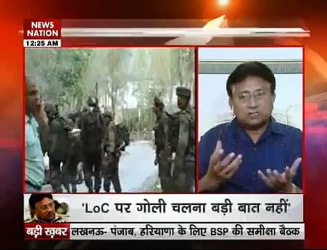 Pervez Musharraf Grills Indian Anchor