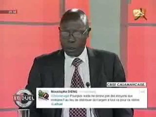 Le duel du 15 mars 2012 sur la crise Casamançaise - partie 2