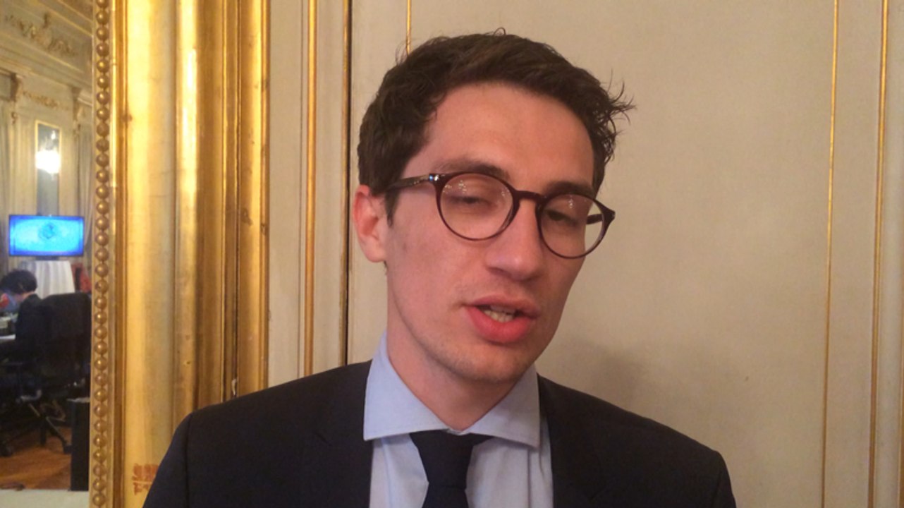 Florian Santinho, porte-parole d'En marche en Anjou