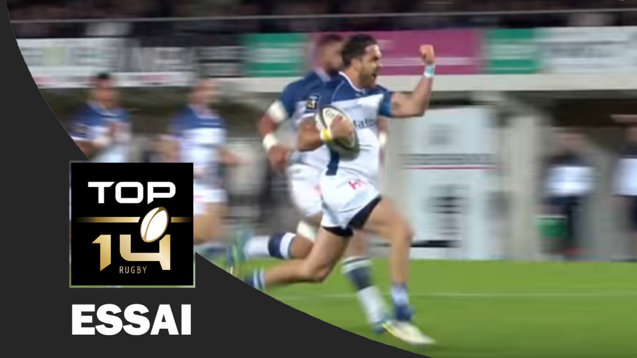 TOP 14 ‐ Essai Horacio AGULLA (CO) – Brive-Castres – J26 – Saison 2016/2017