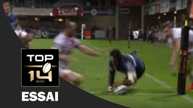 TOP 14 ‐ Essai de Nemani NADOLO (MHR) – Montpellier-Paris – J26 – Saison 2016/2017