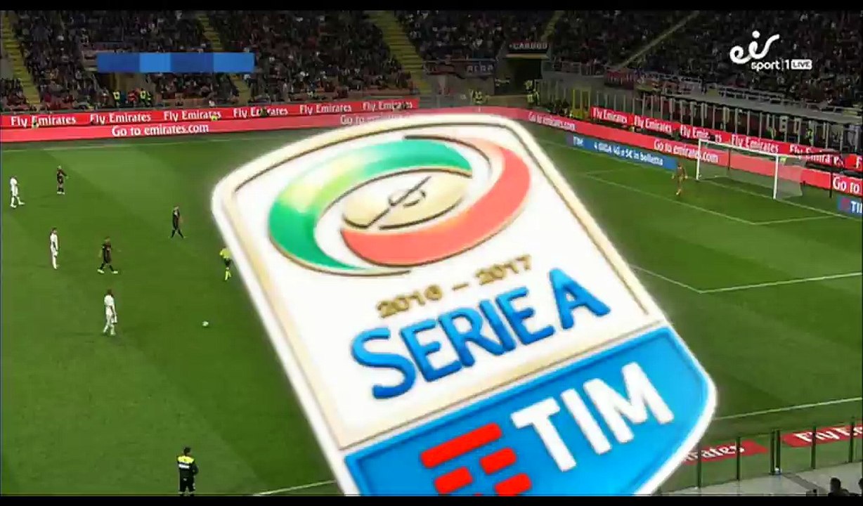 Stephan El Shaarawy Goal HD - AC Milan 1-3 AS Roma - 07.05.2017