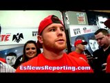canelo to conor mcgregor - if you want to try boxing come see me! esnews boxing