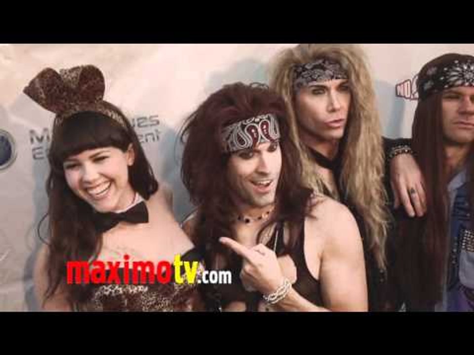 "Rock The Mansion" 2011 with Sasha Grey - Steel Panther - Bridget Marquardt