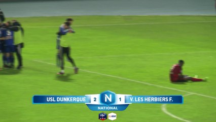 Victoire de Dunkerque 2-1 contre les herbiers