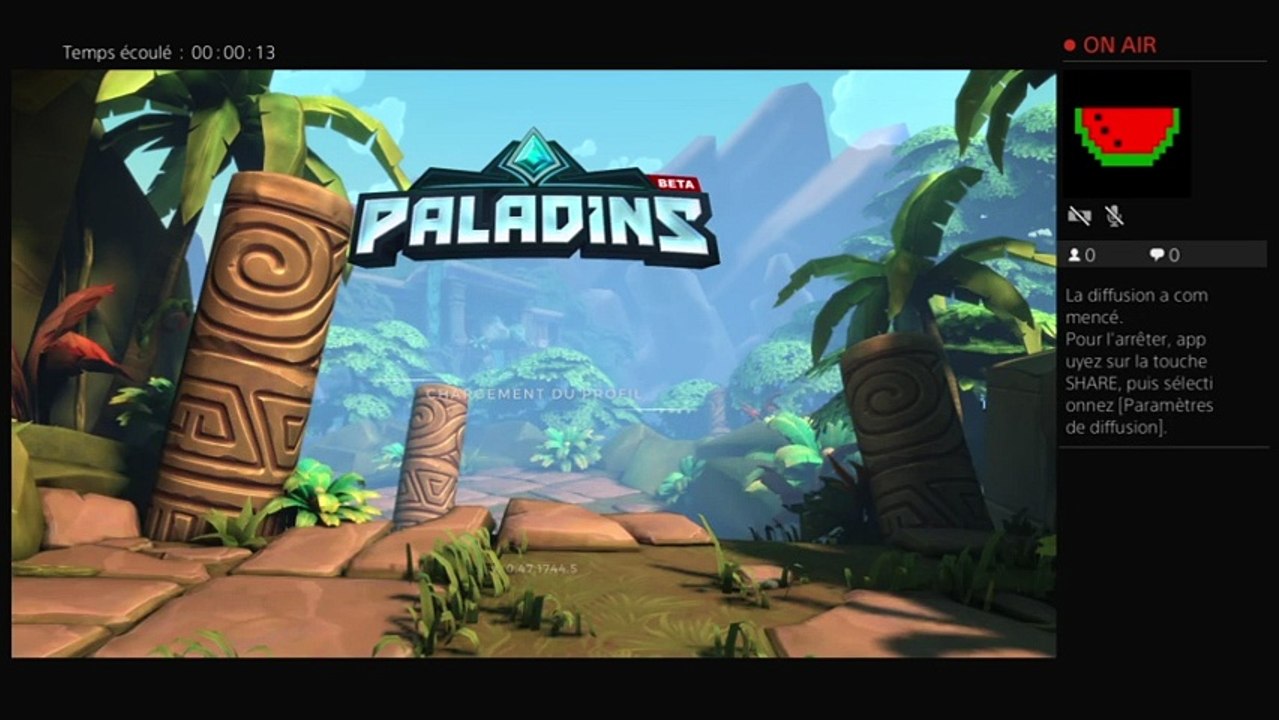 Diffusion PS4 en direct de safou77